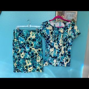 Matching skirt and top